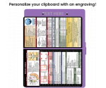  WhiteCoat Clipboard® - Lilac Edición médica